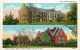 238325-Oklahoma, Muskogee, Bacone Indian College,  Campus Scene, Isaac McCoy Hall, Curteich No 7A688-N - Muskogee