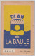 230_ 44 - LA BAULE . PLAN . CARTE GEOGRAPHIQUE ANCIENNE .FORMAT DEPLIE 80CM SUR 45 CM .BON ETAT - Cartes Géographiques