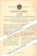 Original Patent - Edmund Gerber In Hohndorf I.S. , 1902 , Kartenspielblock Mit Geldkästchen , Skat , Kartenspiel !!! - Hohndorf