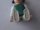 1 FIGURINE FIGURE DOLL PUPPET DUMMY TOY IMAGE POUPÉE - GIRL PLAYMOBIL GEOBRA 1981 - Playmobil