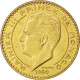 Monnaie, Monaco, 20 Francs, 1950, SUP, Cupro-Aluminium, KM:E27, Gadoury:140 - 1949-1956 Franchi Antichi
