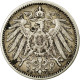 Monnaie, GERMANY - EMPIRE, Wilhelm II, Mark, 1904, Karlsruhe, TB+, Argent, KM:14 - 1 Mark