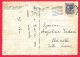 [DC5492] CARTOLINA - TORINO - PIAZZA CASTELLO - PALAZZO MADAMA - Viaggiata 1956 - Old Postcard - Palazzo Madama