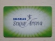 Plastic Card From Lithuania Discount Card In Snow Arena Snoras Ski Slalom Skiing Map - Sonstige & Ohne Zuordnung