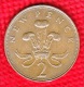 1 PIECE ANGLETERRE 2 NEW PENCE 1971 ELIZABETH II D. G. REG. F:D: +  N° 156 - 2 Pence & 2 New Pence