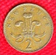 1 PIECE ANGLETERRE 2 NEW PENCE 1977 ELIZABETH II D. G. REG. F:D: +  N° 163 - 2 Pence & 2 New Pence