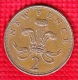 1 PIECE ANGLETERRE 2 NEW PENCE 1980 ELIZABETH II D. G. REG. F:D: +  N° 169 - 2 Pence & 2 New Pence