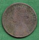 1 PIECE ANGLETERRE HALF PENNY 1861 VICTORIA D : G : BRITT : REG : F : D :  N° 172 - Autres & Non Classés