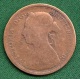 1 PIECE ANGLETERRE HALF PENNY 1888 VICTORIA D : G : BRITT : REG : F : D :  N° 173 - Autres & Non Classés