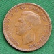 1 PIECE ANGLETERRE HALF PENNY 1939 GEORGIUS VI D : G : BR :OMN : REX F : D : IND : IMP : N° 185 - Other & Unclassified