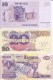 WORLD COLLECTION 10 20 100 ISRAEL POLAND ZAMBIA Lot UNC See Scan - Andere & Zonder Classificatie