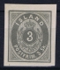 Iceland: 1873 Mi Nr 2 C Not Used (*) No Gum   As Issued! Small Fold At Left Top - Unused Stamps