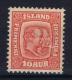 Iceland: 1907 Mi Nr 53 MH/* Fa 81 - Nuovi