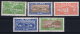 Iceland: 1926 Mi Nr 114 - 118 MNH/** Postfrisch RRR   Fa 168 - 172 - Unused Stamps