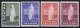 Iceland: 1938 Mi Nr 193 - 196 MNH/** - Nuevos