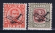 Iceland: Airmail Mi Nr 122 - 123  MH/* Fa 160 - 161 - Poste Aérienne