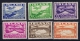 Iceland: Airmail Mi 175 - 180   MNH/**   With 177B Perfo 12.50 X 14 - Luchtpost