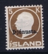 Iceland: Service Mi Nr  42  MNH/** Fa 54 - Service