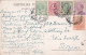 Italy 1929 Used Postcard, King VE 5c, 10c, 15c, 20c, 25c Sent To Scotland - Afgestempeld
