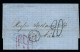 FRANCE - LETTRE ( Sans Texte) De PORTO CABELLO POUR LE HAVRE   TAXE  20 EN   1870   A VOIR  2 LOT P3870 - 1849-1876: Période Classique