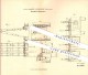 Original Patent - Otto Hoerenz In Bernsdorf / Oberlausitz , 1881 , Wassermotoren , Wasserkraftmaschinen !!! - Sonstige & Ohne Zuordnung