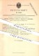 Original Patent - W. Volz In Backnang , 1880 , Erdöllampen Zum Erhitzen Von Chagrinwalzen Für Lederfabrikation !!! - Backnang