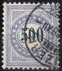 Portomarke 1878: Zu 9 II K (Rahmentype II) Mit O LUZERN 1880  (Zu CHF 110.00) FALZHELL - Taxe
