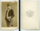 Homme Mode Masculine Uniforme 76000 Rouen France Second Empire Ancienne CDV Renouard Photo 1870 - Oud (voor 1900)