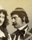 Portrait Humoristique Couple Meudon France Ancienne CDV Photo Delaporte 1880 - Old (before 1900)