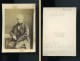 Politicien Anglais Londres Colin Campbell 1st Baron Clyde Ancienne CDV Photo Watkins 1865 - Old (before 1900)