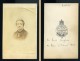 Saison Theatrale Londres Acteur Fred Hughes Ancienne CDV Photo Tapping 1864 - Old (before 1900)