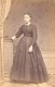 France French Fashion Second Empire Old CDV Photo 1860' - Old (before 1900)