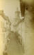 Espagne Fuentarrabia Panorama Rue Ancienne Photo Carte Cabinet 1875 - Autres & Non Classés