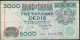 GHANA P34d   5000   CEDIS   1.7.1999  #AV       VF - Ghana