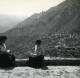 France Corse Venaco Pris Du Col De Catero Ancienne Stereo Photo Stereoscope 1920 - Stereoscopic