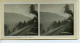 Suisse Alpes Magadino Train Possemiers Ancienne Stereo Photo 1910 - Stereoscopic