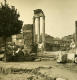 Italie Rome Forum Romain Regia Ancienne Photo Stereo NPG 1900 - Photos Stéréoscopiques