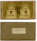 Espagne Grenade Palais De L Alhambra Cour Des Lions Ancienne Photo Stereo 1865 - Stereo-Photographie