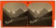 Italie Stilfs Stelvio Trafoi Ancienne Photo Stereo Unterberger 1890 - Photos Stéréoscopiques