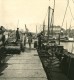 Belgique Port D Anvers Chargement D Un Chaland Ancienne NPG Stereo Photo 1906 - Stereoscoop