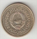 Yogoslavia 1 Dinar  1983   KM 86    Unc !! - Yougoslavie