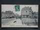 Ref4185 JU CPA Animée De Montluçon (Auvergne) - Vue Du Pont Du Cher Et De La Rue De La République - Commerces Café - Montlucon