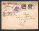 Lettre Recommandée De Fribourg (suisse) Pour Paris - Cachet Controle Postale Pontarlier  - Ouvert Par Autorité Militaire - Guerre De 1914-18