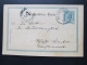 Postkarte GANZSACHE REICHERSBERG Am Inn - Rohitsch Sauerbrunn 1902  ///  D*16066 - Briefe U. Dokumente