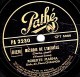 78 Trs -- Pathé  PA 2280 - état M - ROBERTE MARNA - AH ! LE PETIT VIN BLANC - MELODIE DE L'INFIDÈLE - 78 Rpm - Schellackplatten