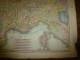1820 Carte De FRANCE Couleurs (divisée En 86 Dépts :Péfectures,S-Préfectures,Archevêchés,Evêchés,CHEF-LIEUX ..etc - Cartes Géographiques