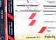 ETIQUETTES A BAGAGES  AIR FRANCE  Papier  (lot De 8) - Baggage Labels & Tags