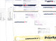 ETIQUETTES A BAGAGES  AIR FRANCE  Papier  (lot De 8) - Étiquettes à Bagages