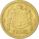 Monnaie, Monaco, Louis II, Franc, 1945, SUP+, Aluminum-Bronze, KM:120A - 1922-1949 Louis II.