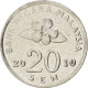 Monnaie, Malaysie, 20 Sen, 2010, SPL, Copper-nickel, KM:52 - Malaysie